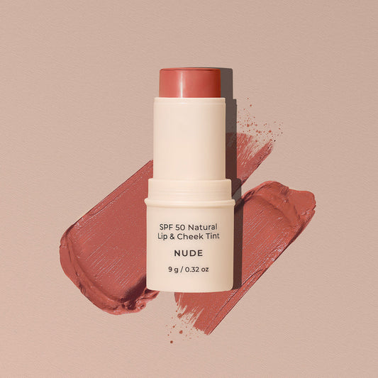SPF 50 Natural Lip & Cheek Tint Nude - Avocado Zinc