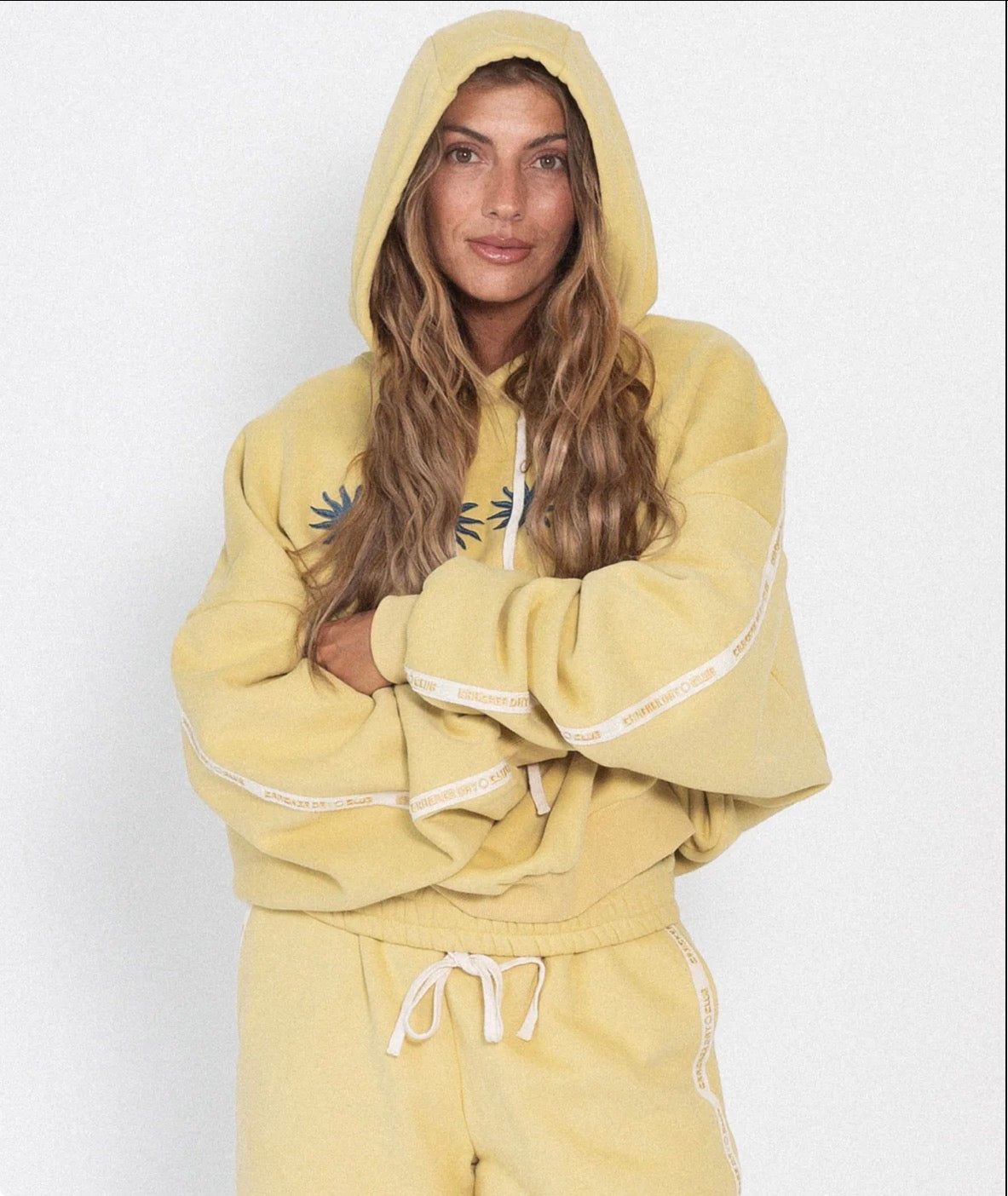 Lemon Cloud Racer Sunburst Hoodie - Cracker Day Club