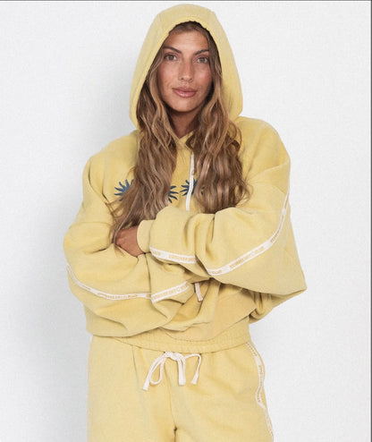 Lemon Cloud Racer Sunburst Hoodie - Cracker Day Club