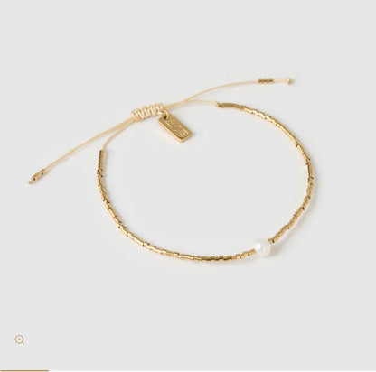 River Gold and Pearl Bracelet - Arms of Eve