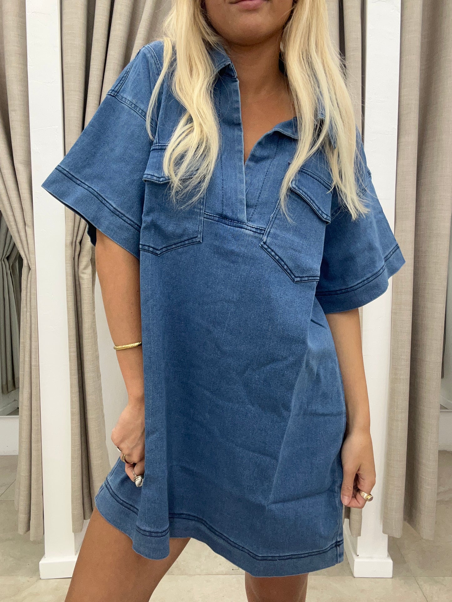 Denim Blue Dress