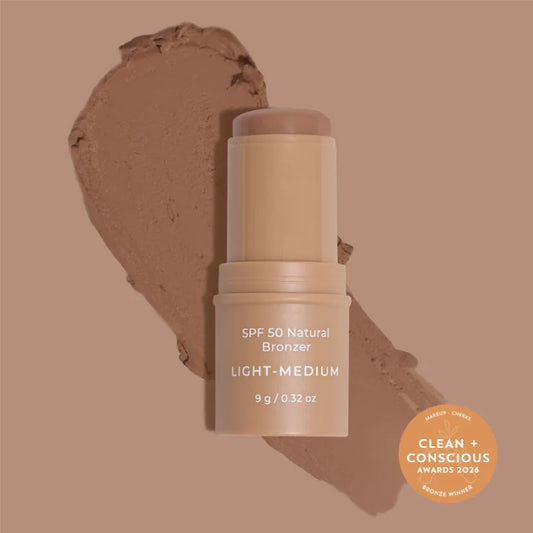 SPF 50 Natural Bronzer Light Medium - Avocado Zinc