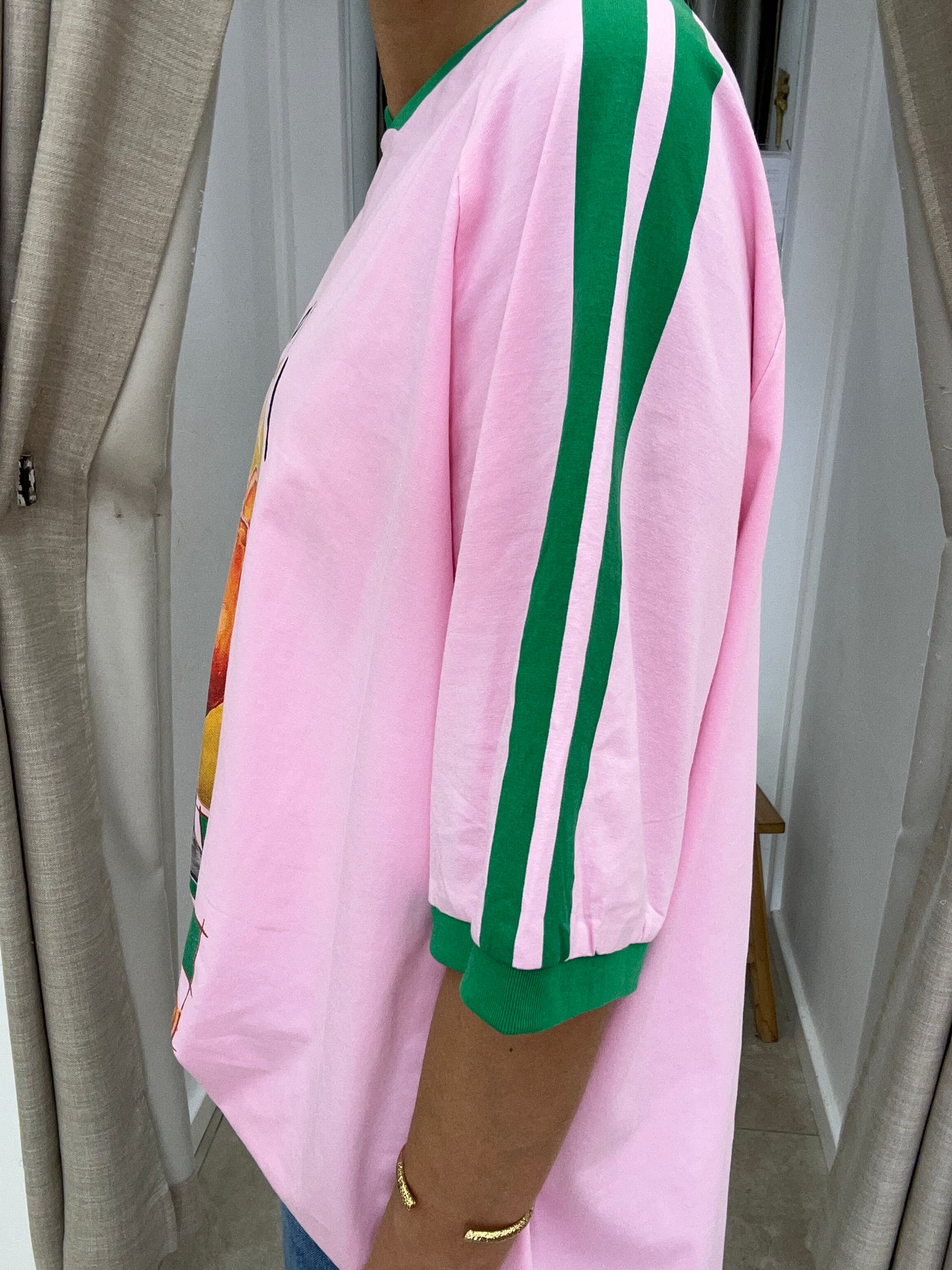 Pink/Green Aperol Spritz Tee - By Frankie
