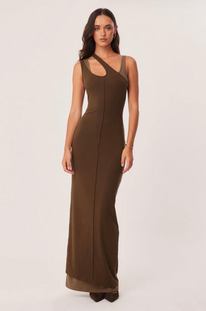 Chantara Maxi Dress Mocha - SNDYS