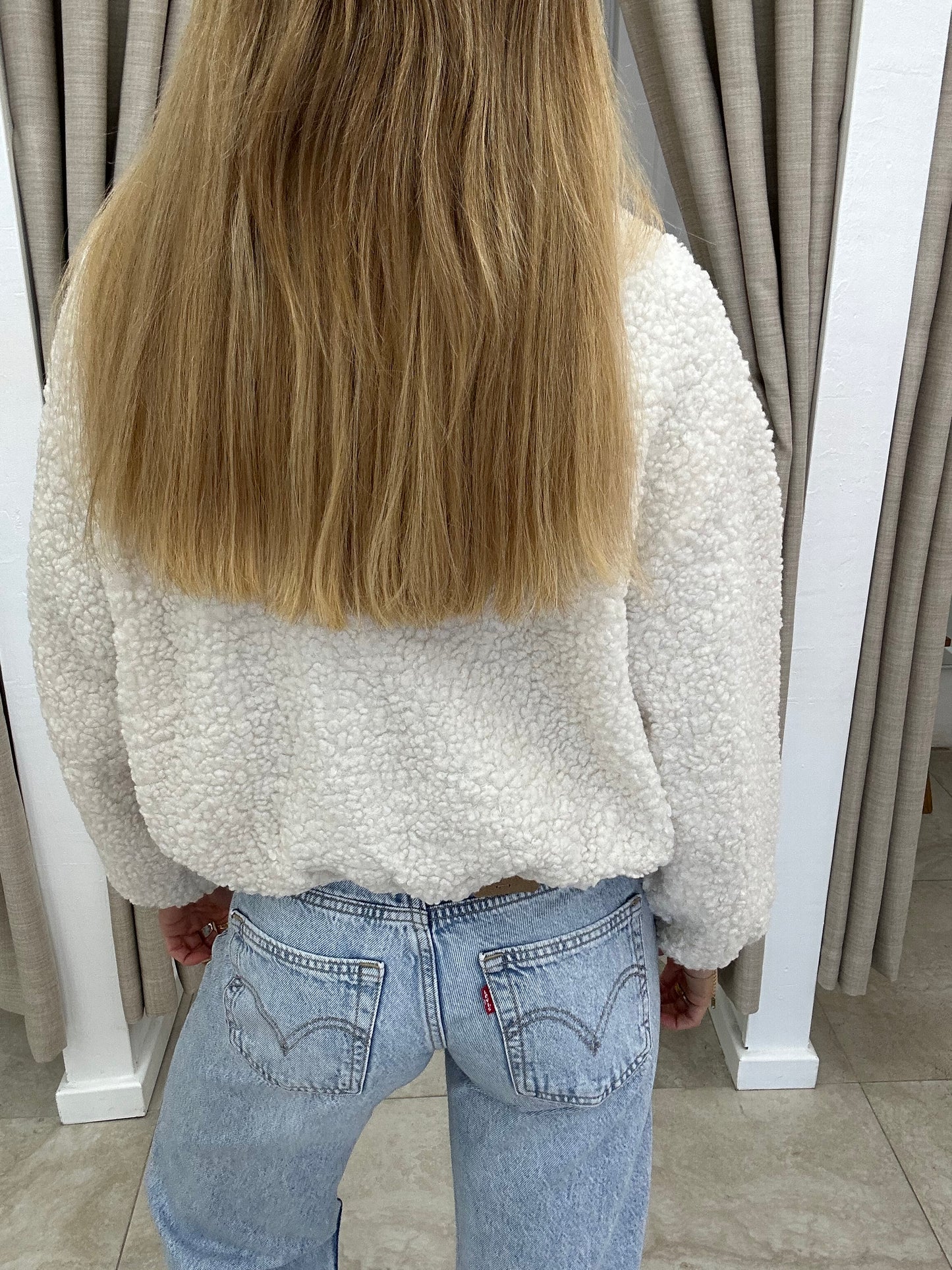 Teddy Fleece Double Zip Bomber - By Frankie