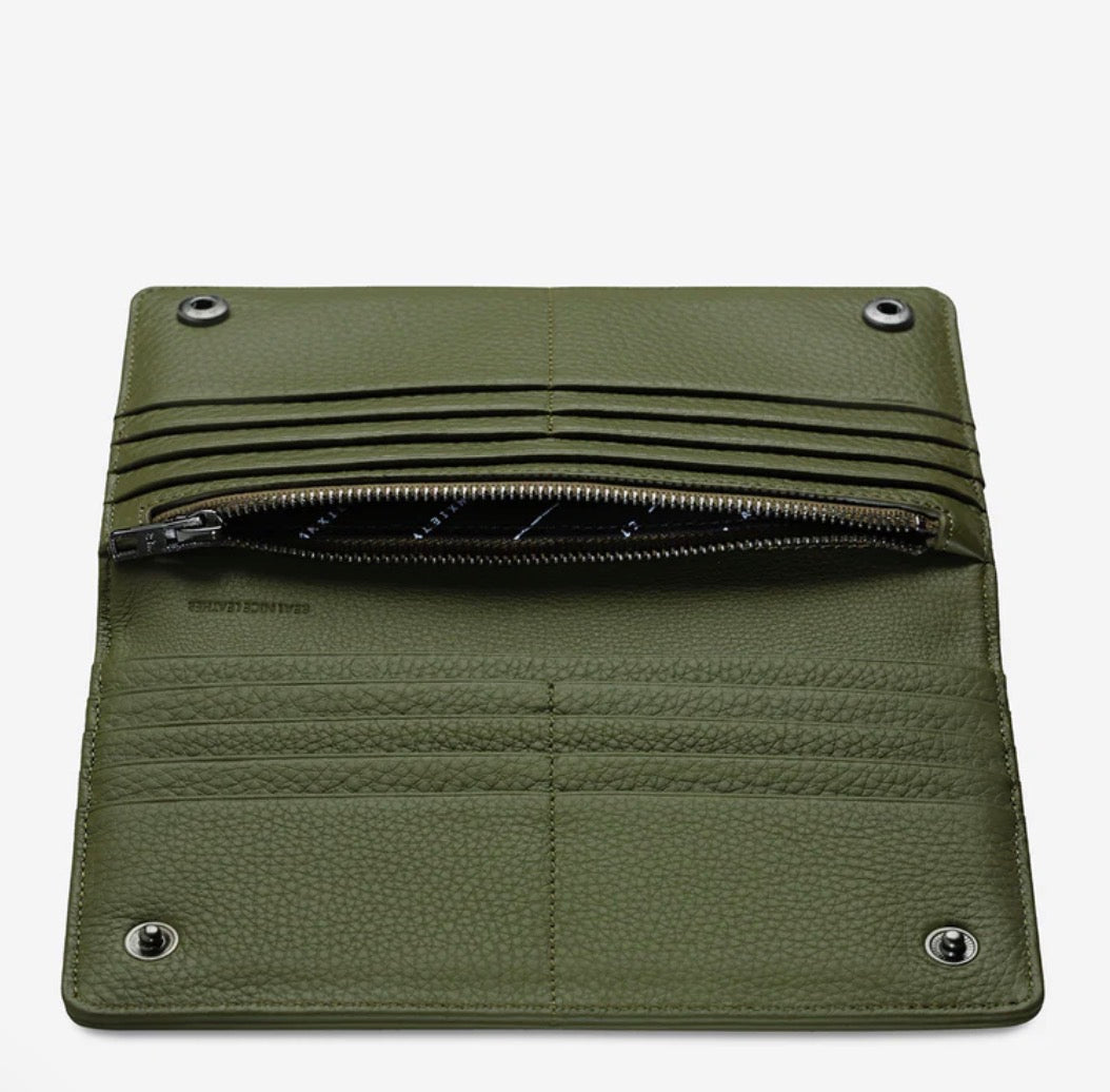 Living Proof Wallet - Khaki Status Anxiety