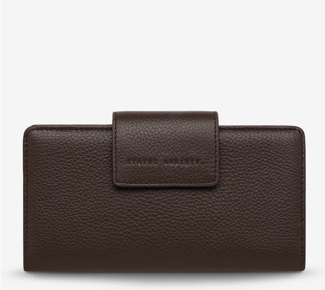 Ruins Wallet Cocoa- Status Anxiety