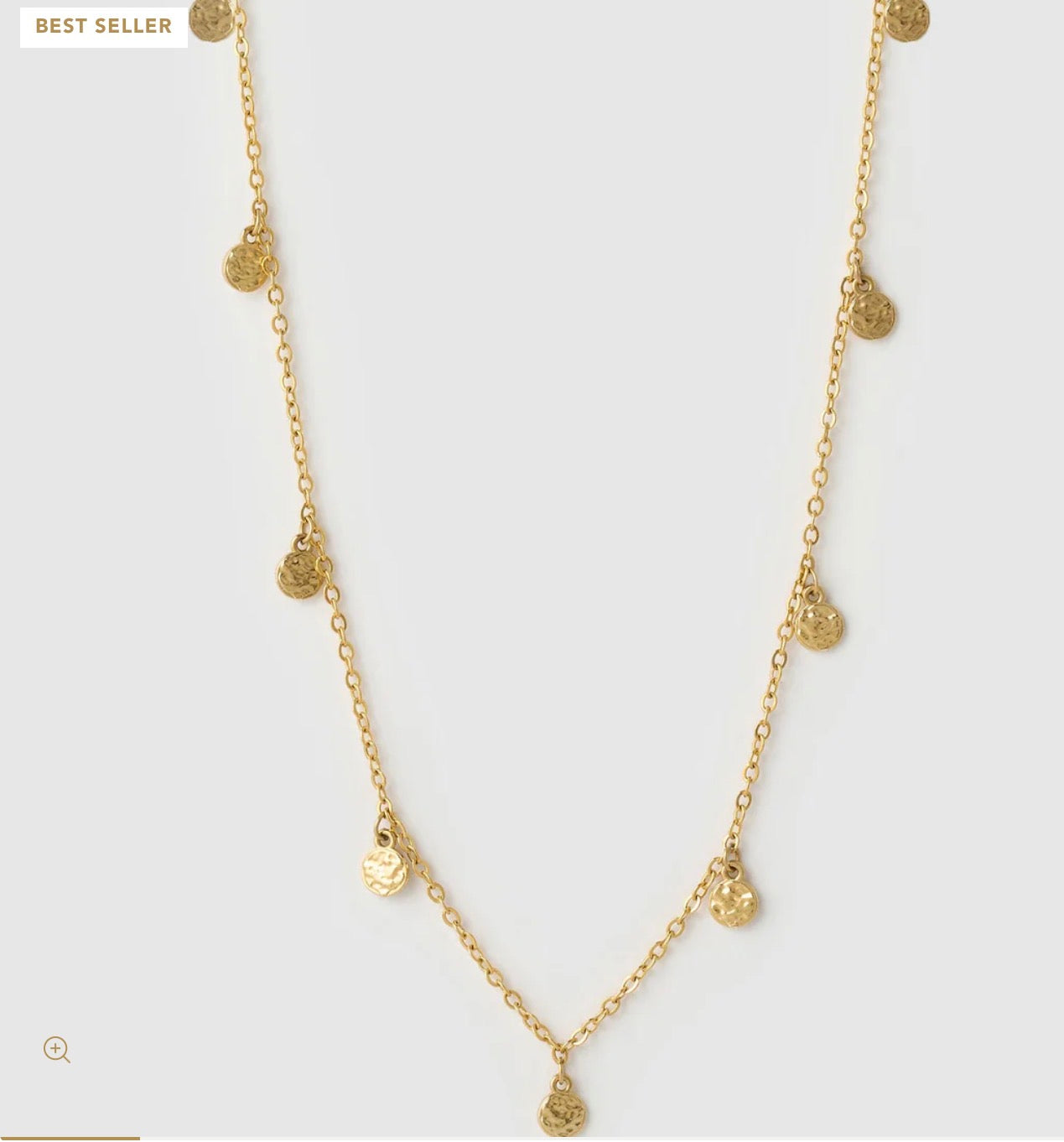 Zahara Gold Necklace - Arms of Eve