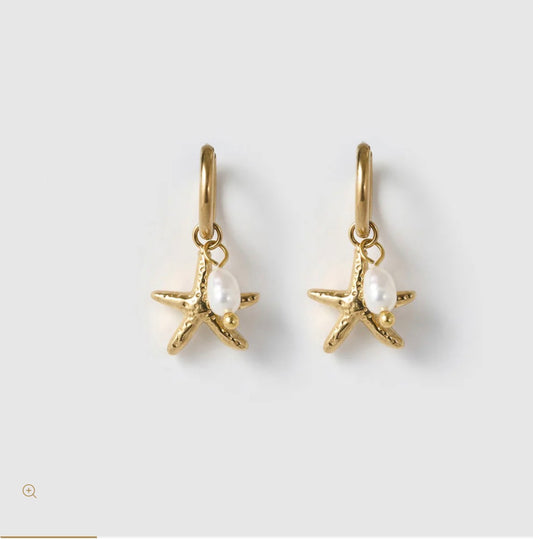 Laguna Pearl Earrings - Arms of Eve