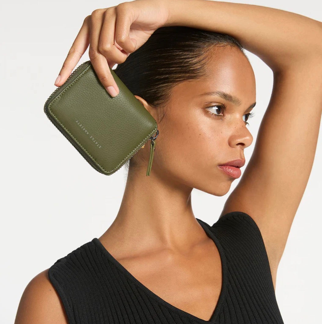 Wayward Khaki Wallet - Status Anxiety