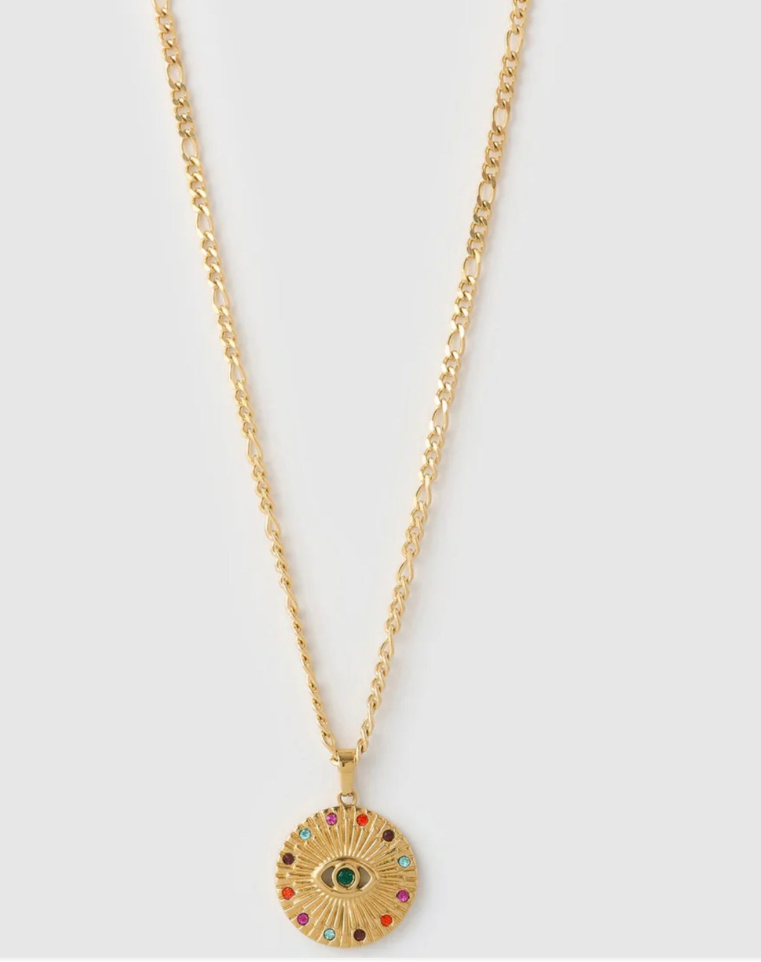 Halo Gold Necklace - Arms of Eve