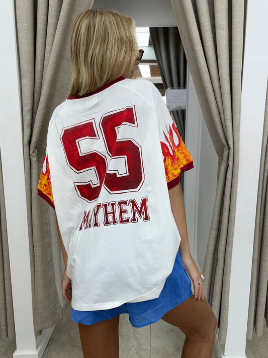 White Motorcycle Club T-Shirt Cotton - By Frankie