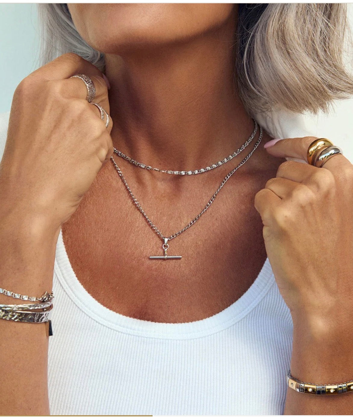 georgia ring two tone arms of eve