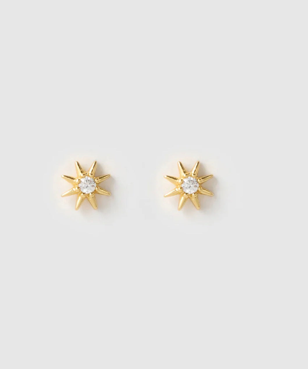 zadie flat back earrings AOE