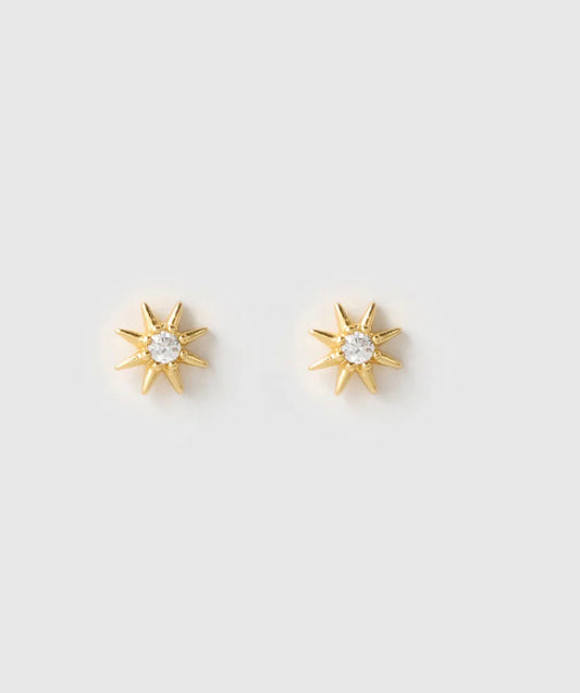 zadie flat back earrings AOE
