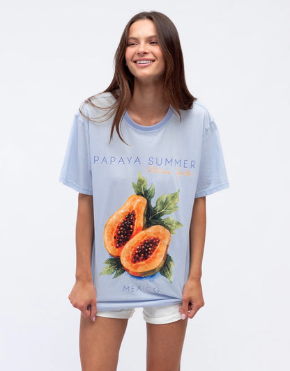 Papaya Summer Tee - Paper Heart