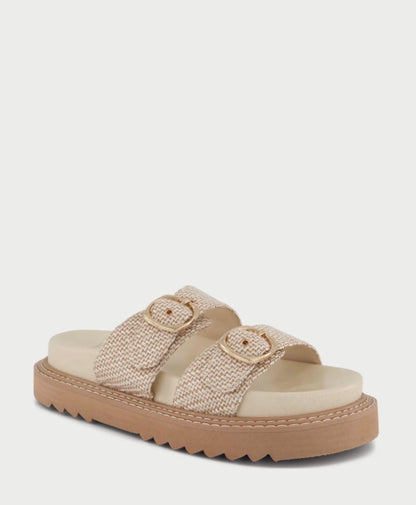 Shelbie Natural Platform Slide - Novo