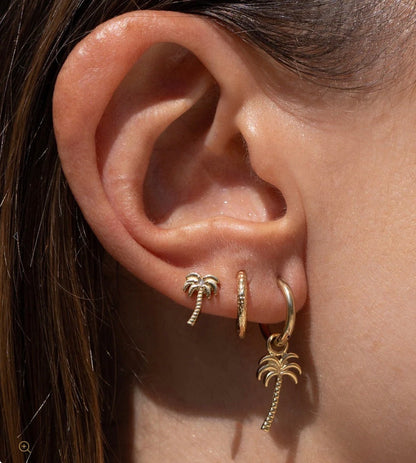 Palm Springs Gold Studs - Arms of Eve