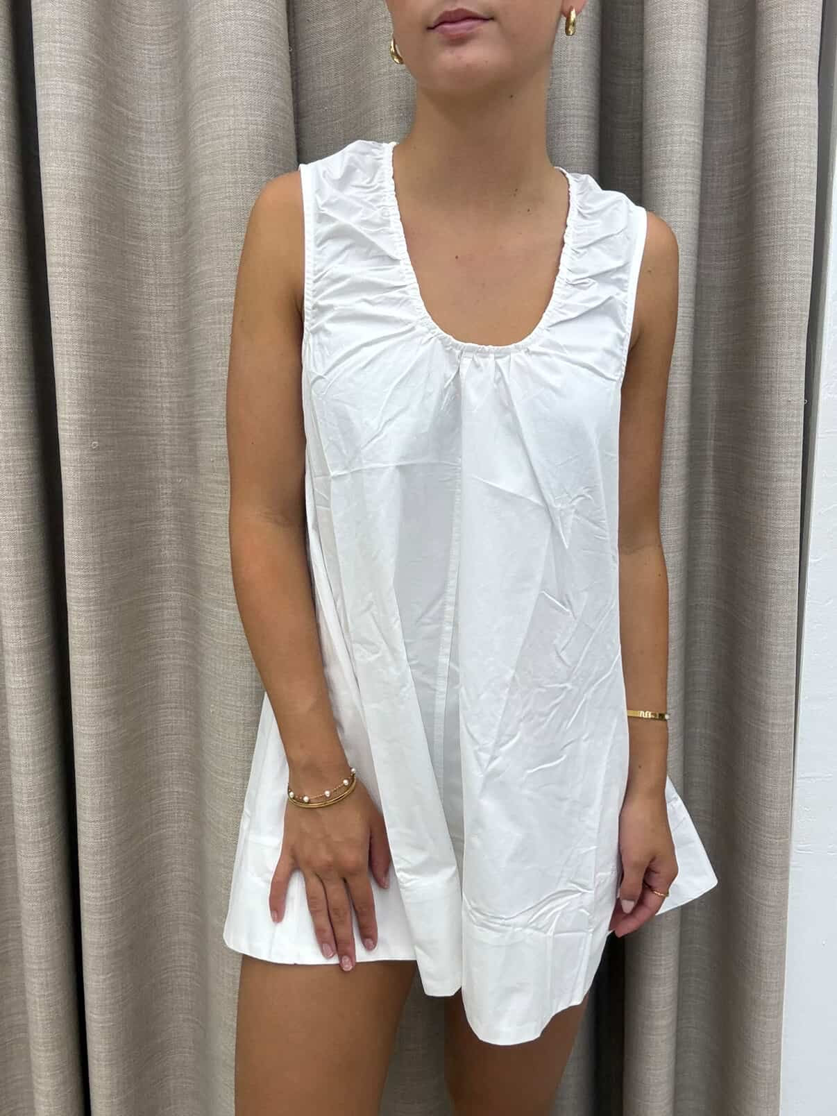 Du Soleil White Mini Dress