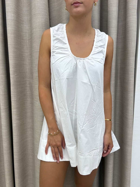 Du Soleil White Mini Dress