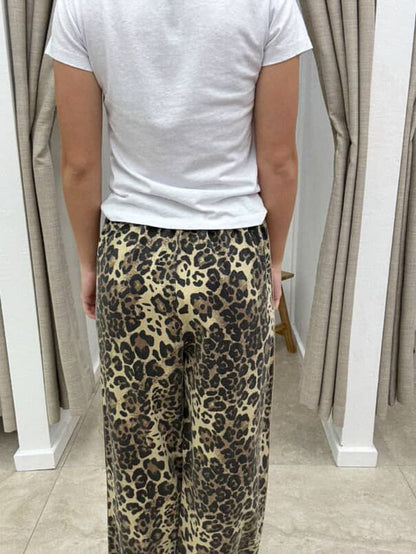 Leopard Choc Heart Racing Pant By Frankie