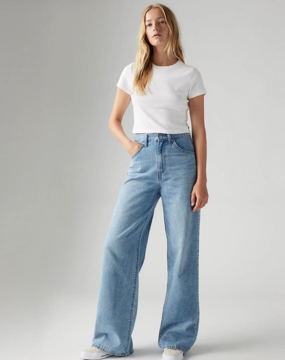 Levi's Women's Cinch Baggy Jean - Invested Indigo