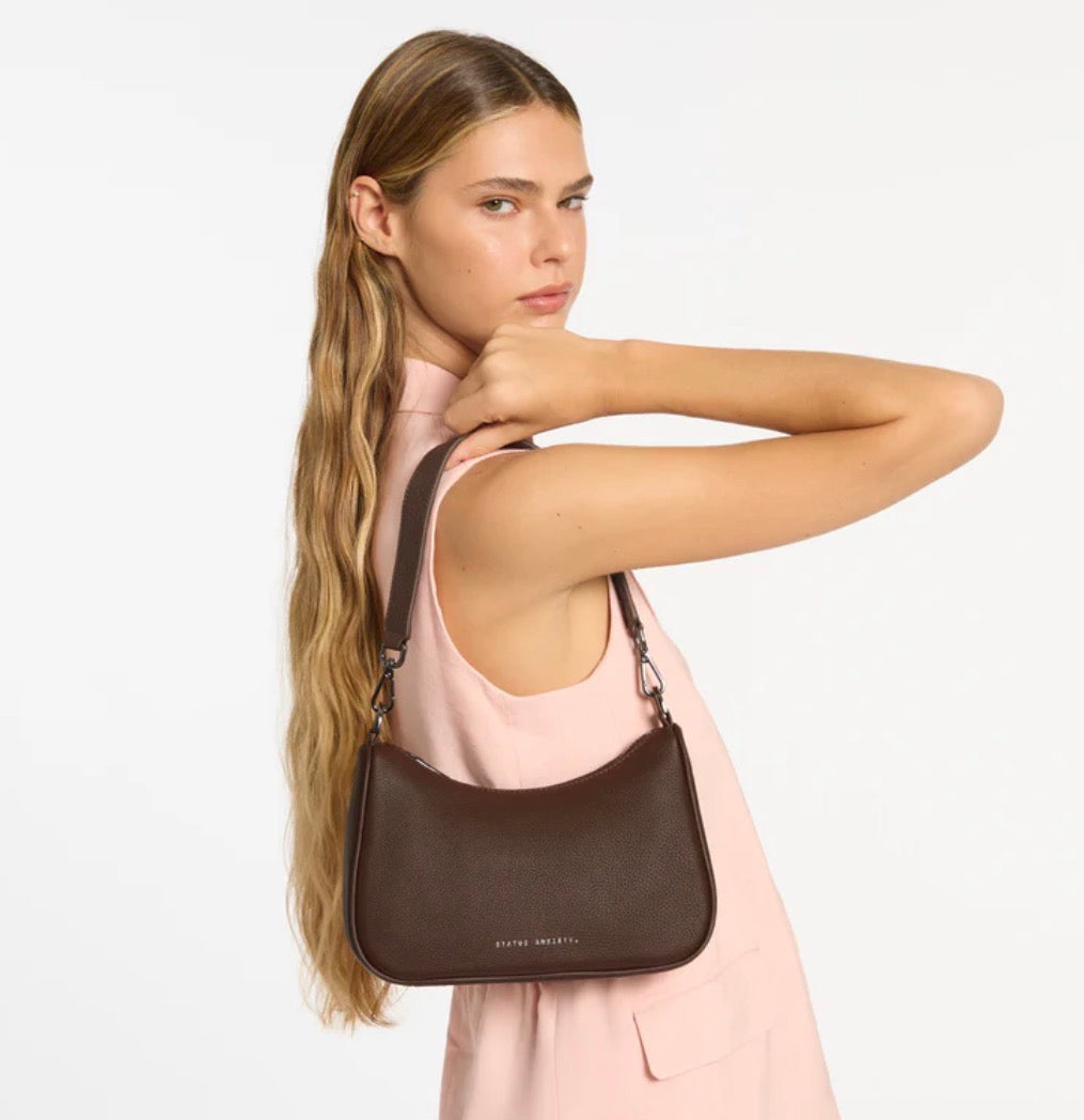 Look Both Ways Bag- Cocoa Status Anxiety