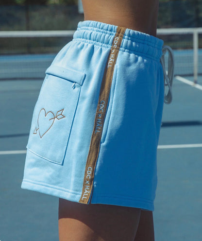 CDC x HALL STORE Cloud Shorts - Sky Blue