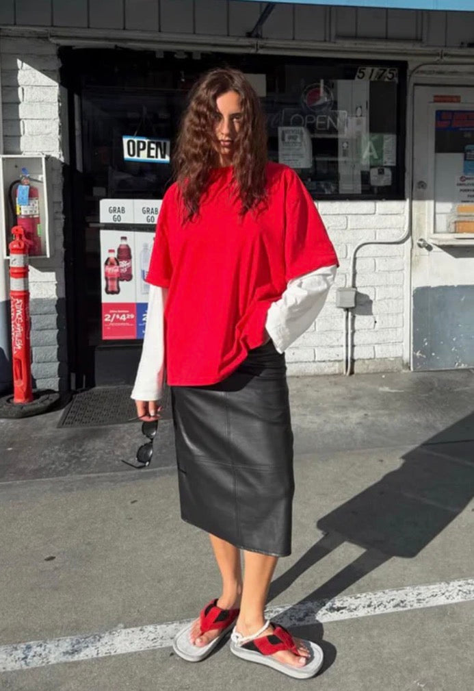 Bottega Shirt Crimson - Lioness
