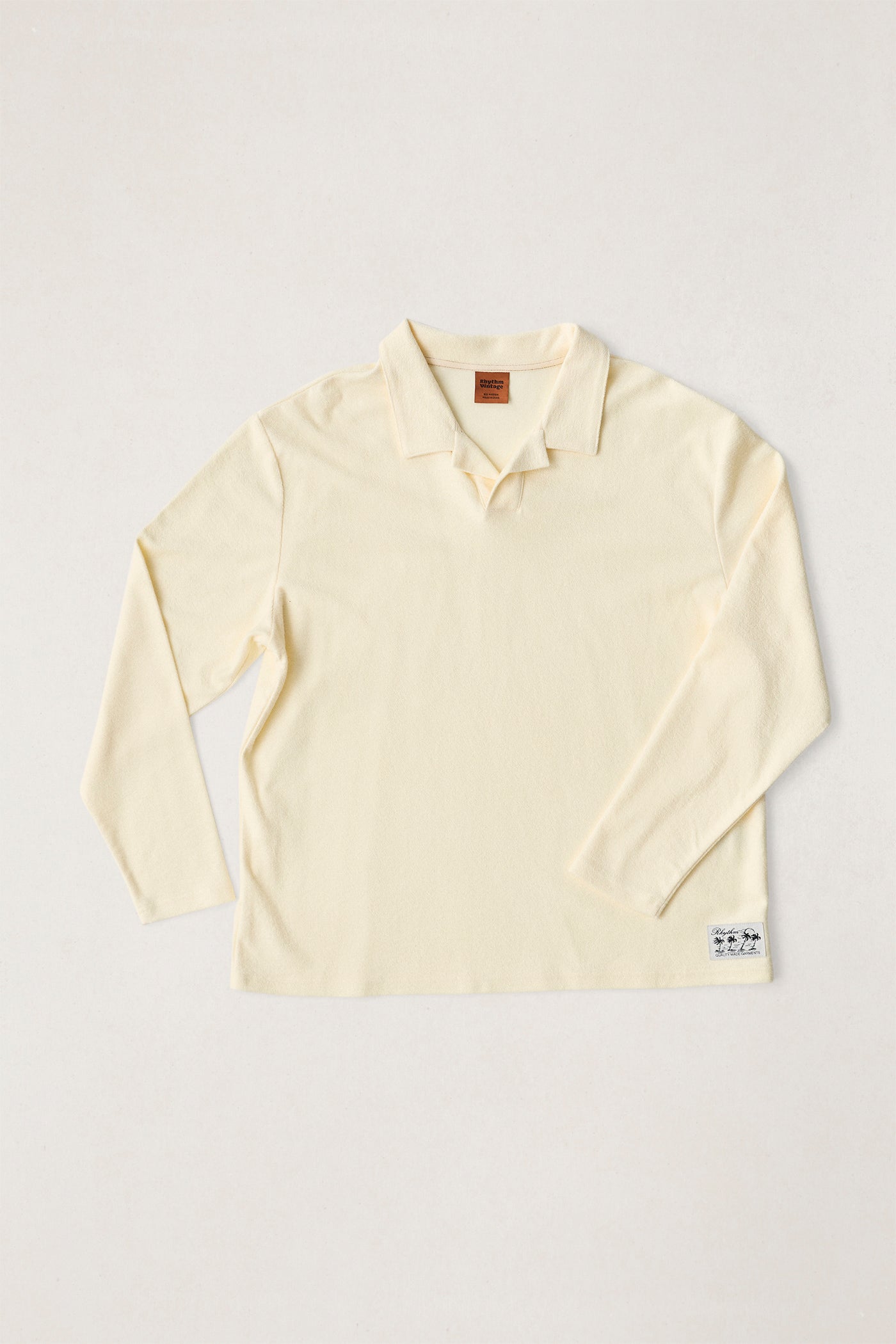 KAPU LS RUGBY POLO ECRU