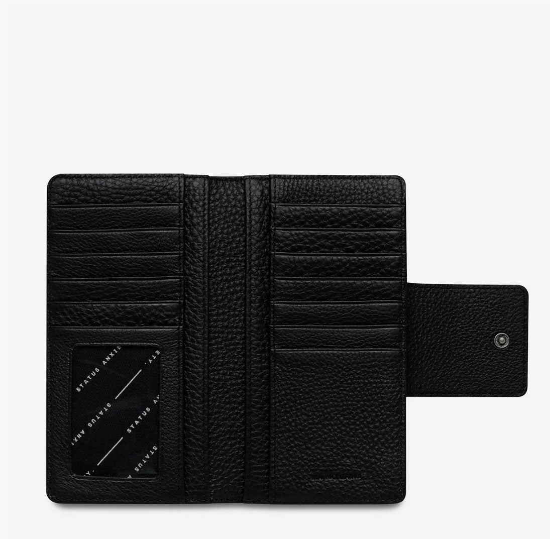 Ruins Wallet Black - Status Anxiety