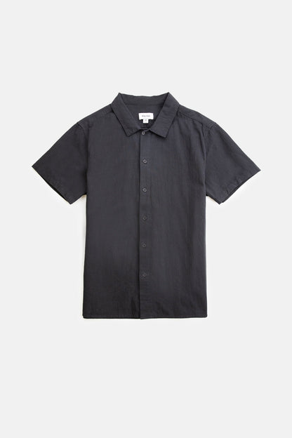 CLASSIC LINEN SS SHIRT VINTAGE BLACK