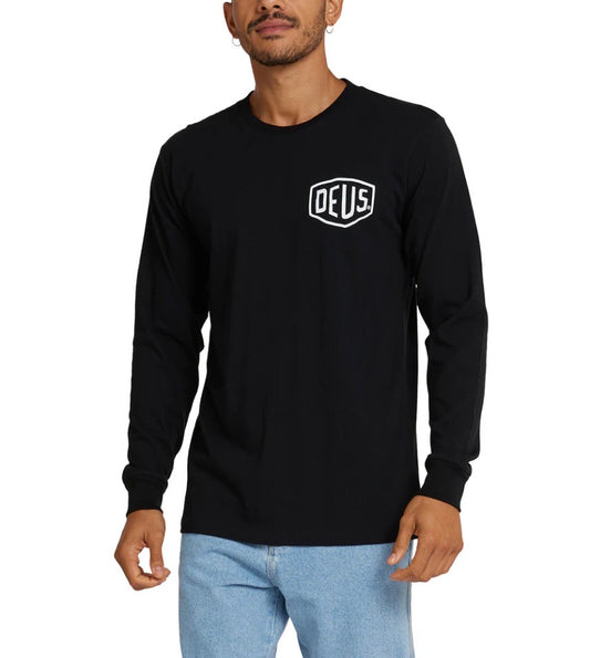 Venice Ls Tee Black - Deus Ex Machina