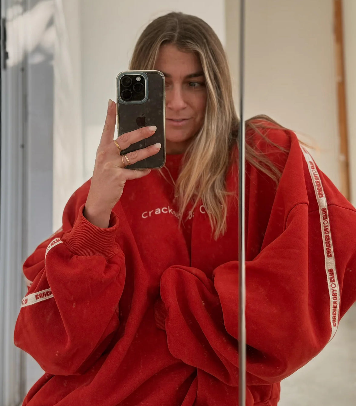 Cloud Racer Sweater - Red Cracker Day Club