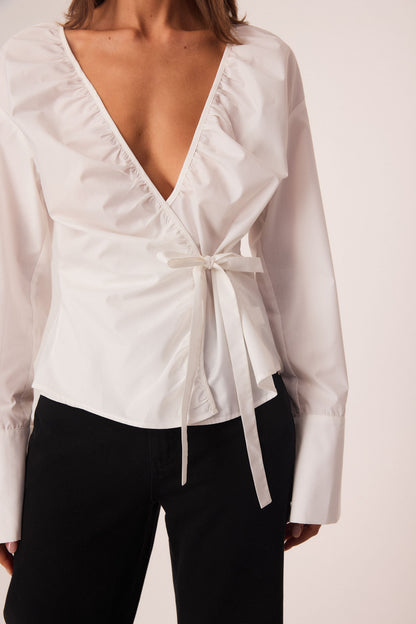Sabina Top White - SNDYS