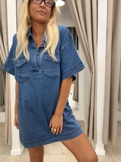 Denim Blue Dress