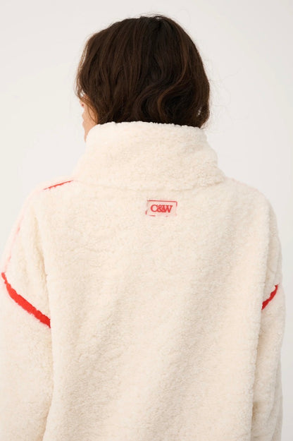 Margot Pullover Cream/Red - Cartel&Willow