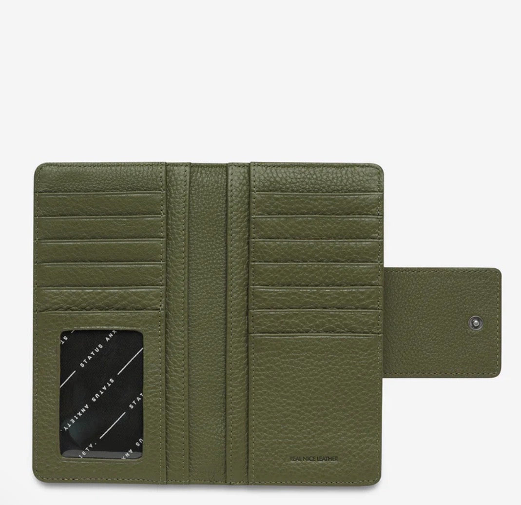 Ruins Wallet Khaki - Status Anxiety
