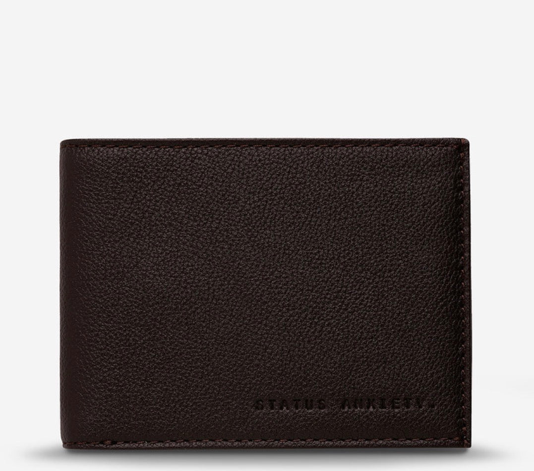 Noah wallet Cocoa - Status Anxiety