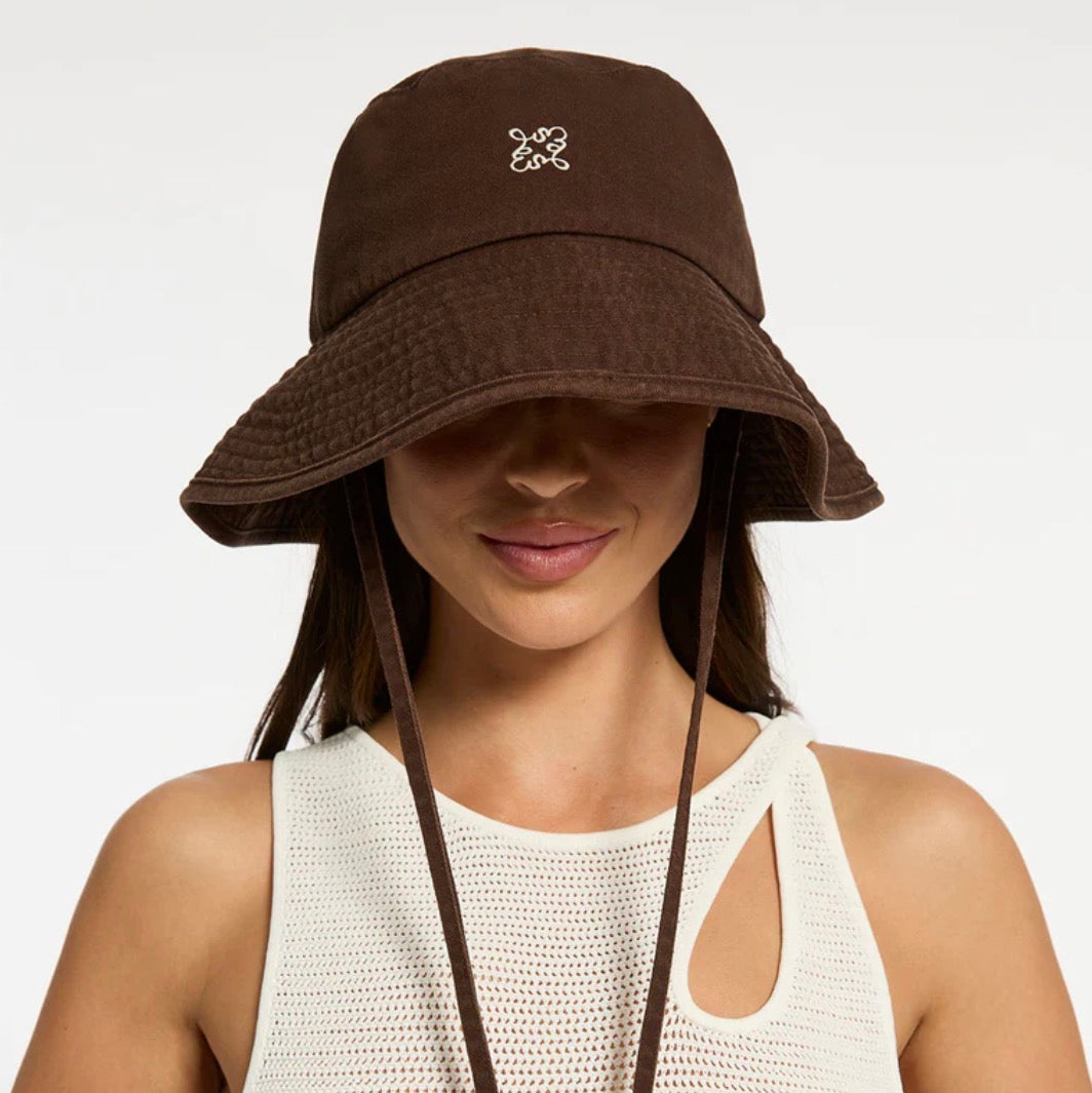 Choc Golden Days Hat - Status Anxiety