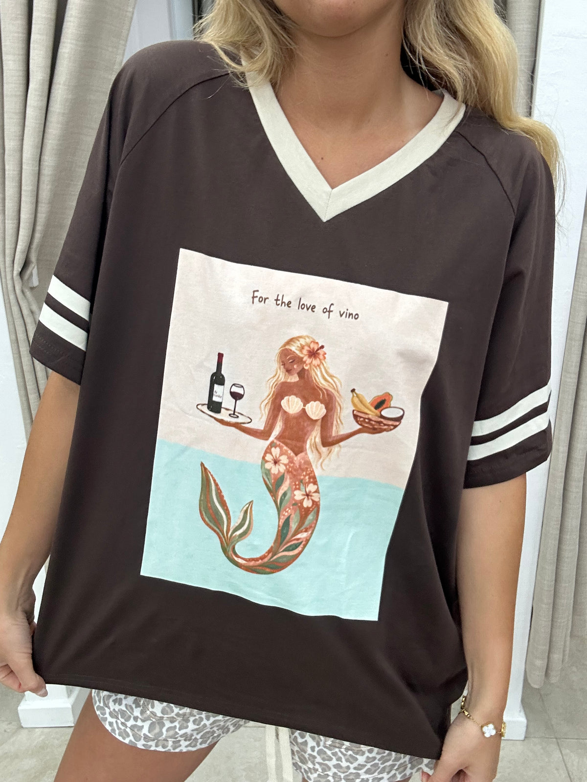 By Frankie For the Love of Vino Choc Tee