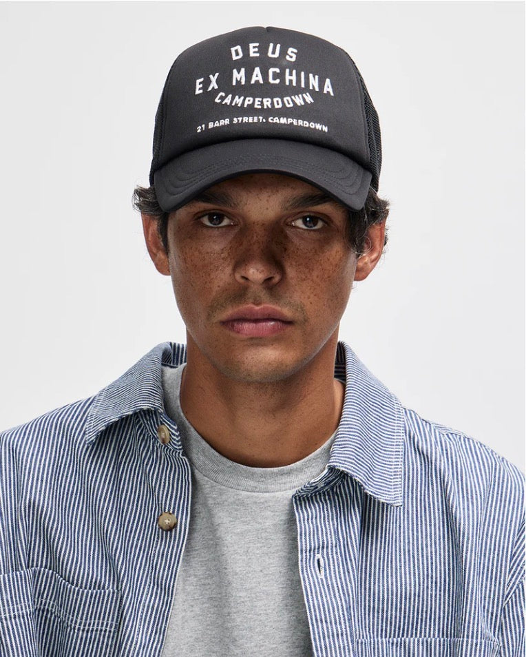 Camperdown Address Trucker Cap - Deus Ex Machina