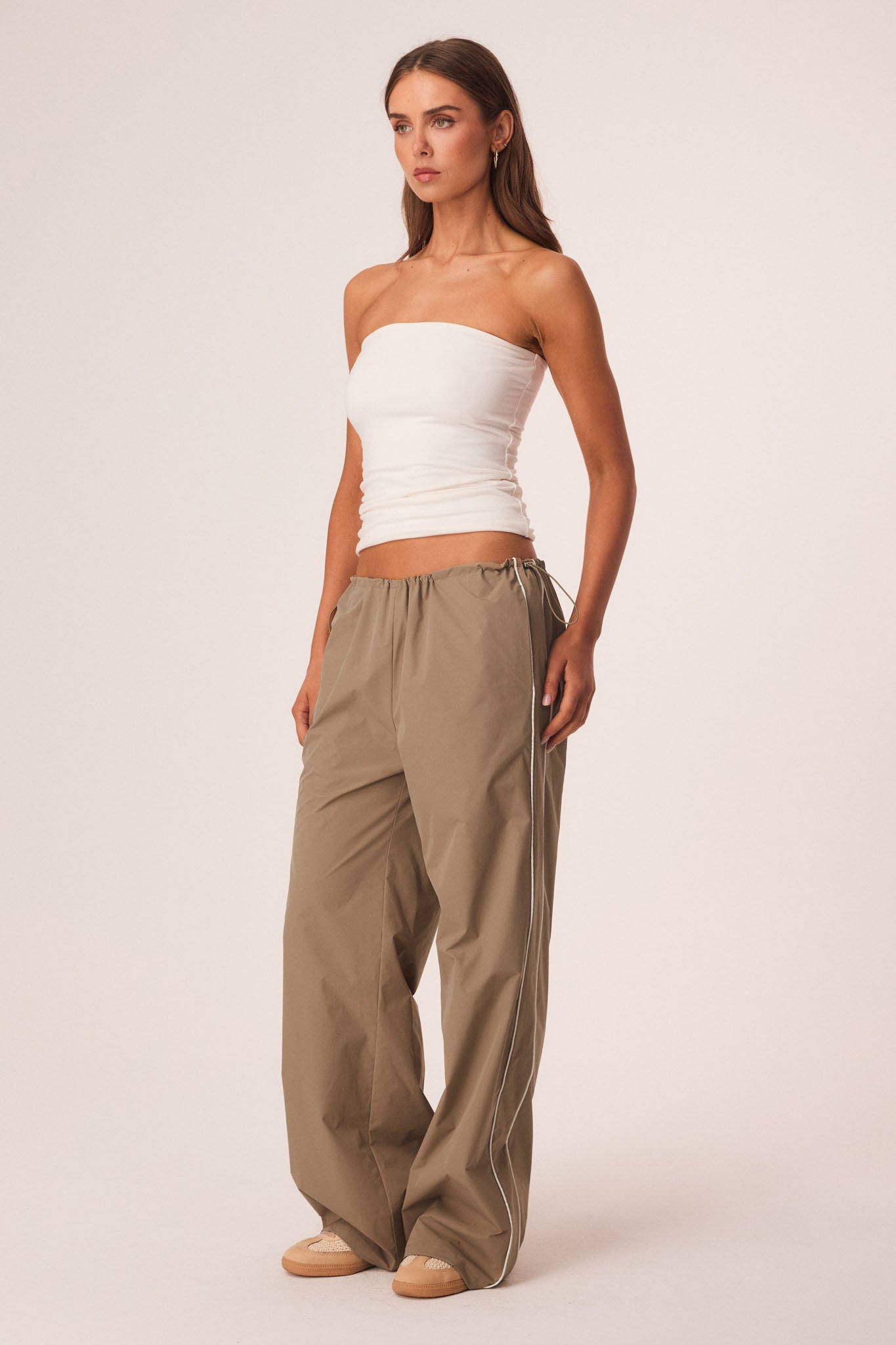Arden Pants Khaki - SNDYS