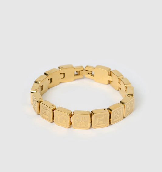 Luxor Gold Bracelet - Arms of Eve