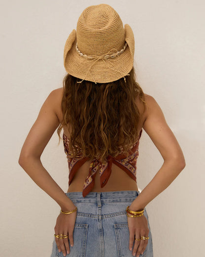 Jackson Hat Cowrie Shell - Arms of Eve