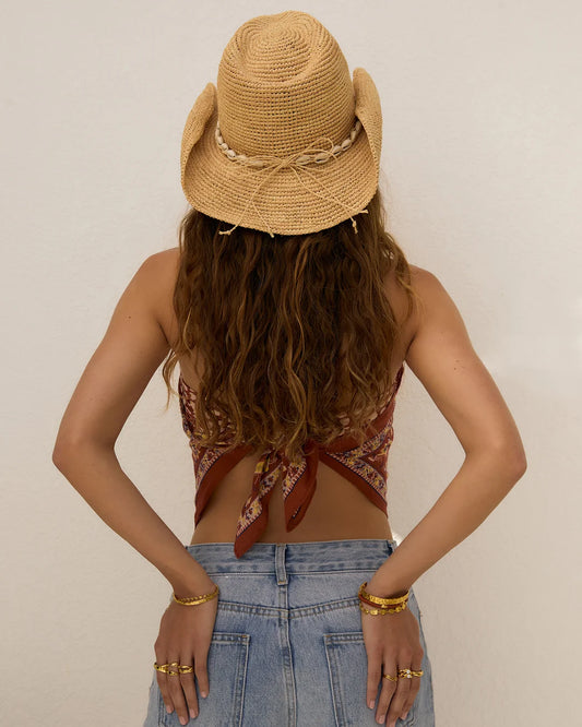 Jackson Hat Cowrie Shell - Arms of Eve