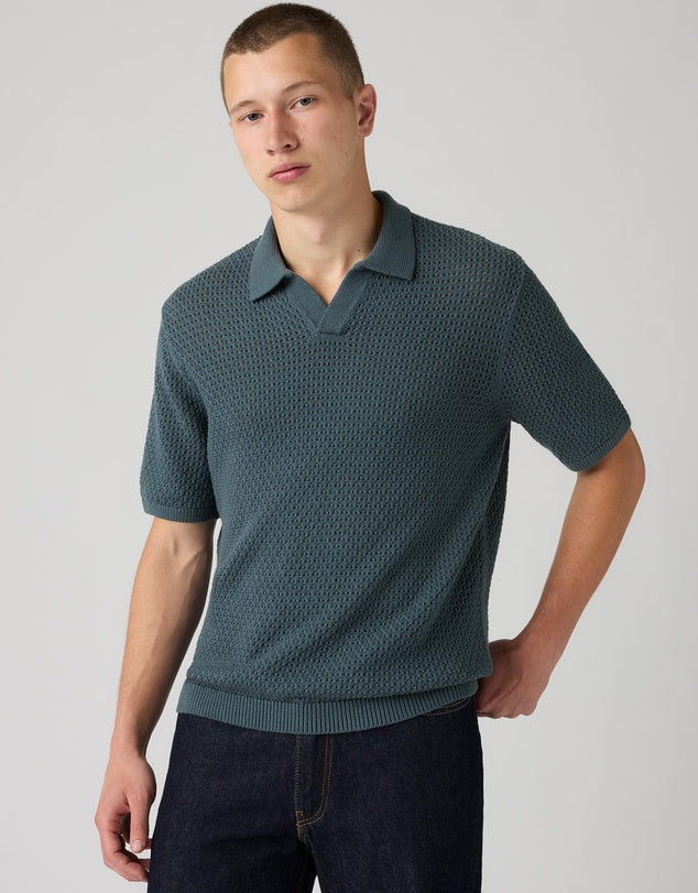 Levi's Dillon Knit Polo Dark Slate