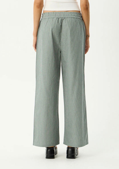 Pinned - Wide Leg Pant - Sycamore Stripe