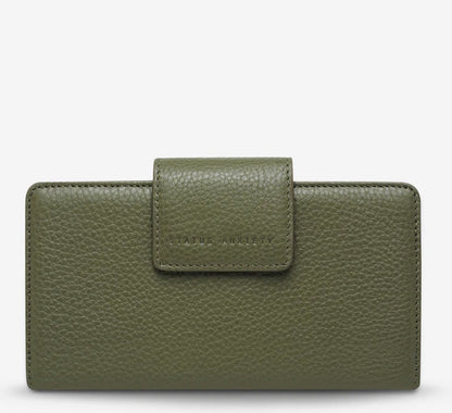 Ruins Wallet Khaki - Status Anxiety