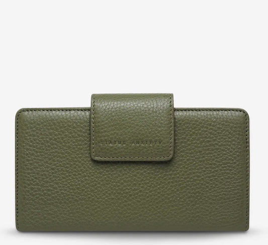 Ruins Wallet Khaki - Status Anxiety